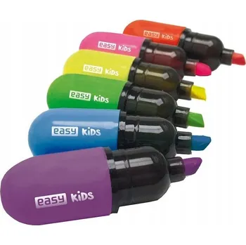 Zvýrazňovač Zvýrazňovač Flash Mini Neon 6 barev EASY