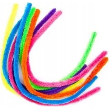 kreativní sada Kreativní drátky neonové chlupaté drátky, délka 50 cm