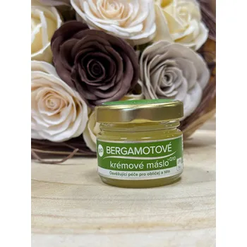 Tělový krém Saloos Bio Bergamotové krémové máslo 20 ml