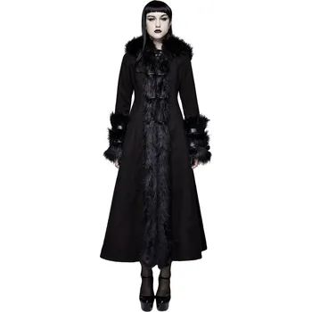 Dámský kabát kabát dámský DEVIL FASHION - CT12601 - XS