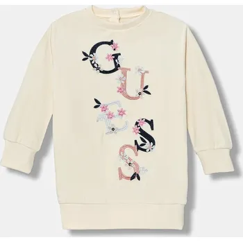 Dámské šaty Dívčí šaty Guess K5BK14.K0232.9BYA béžová 01X, vel. 105-112