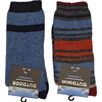 Pánské ponožky Outdoor 20662 - 2 páry - 39-42 / modrá