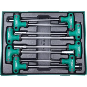 Sada nástrčných klíčů s T-rukojetí, velikost 6-13 mm, 8 ks v kazetě - JONNESWAY D725N08SP