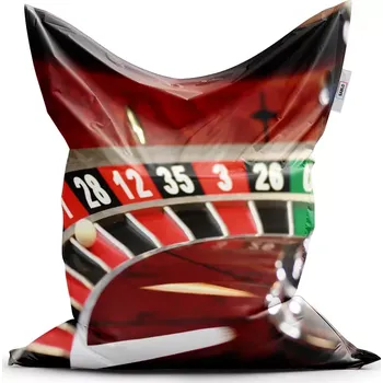 Sedací pytel Sablio Sedací vak Classic Ruleta - 150x100 cm