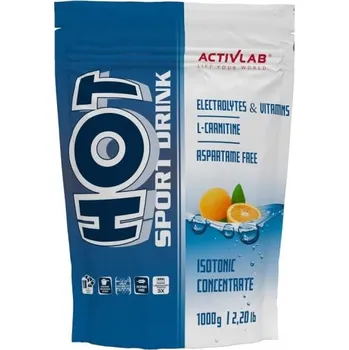 Iontový nápoj Hot Sport Drink - Activlab Příchuť: pomeranč, Balení (g): 6 x 1000 g