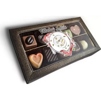 Bonboniéra Sablio Pralinky Vášnivý jedlík - 10 ks pralinek