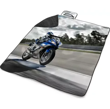 deka Sablio Plážová deka Motorkář: 200x140 cm