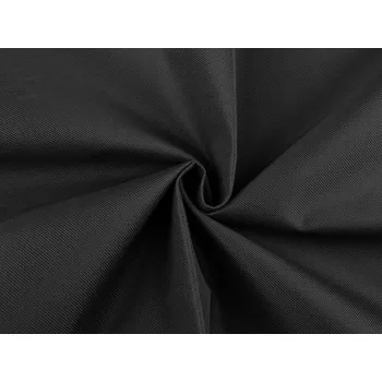 Kočárkovina 600D technická látka s PVC úpravou, malé, 8 (580) černá