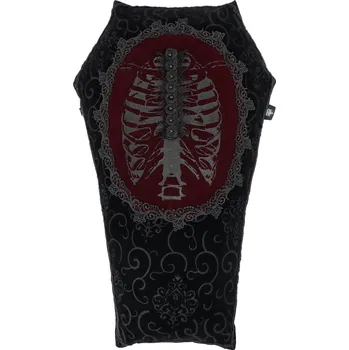 Povlečení polštář DEVIL FASHION - Skeleton Printing Coffin