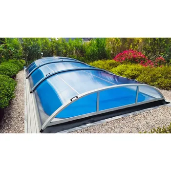 Zastřešení bazénu SAPPHIRE - 3 moduly 320x640 + 245 cm