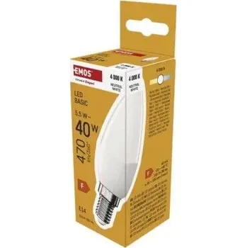 Osvětlení LED žárovka Basic svíčka / E14 / 5,5 W (40 W) / 470 lm / teplá bílá (LED žárovka Basic svíčka / E14 / 5,5 W (40 W) )