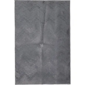 Koberec Sinsay - Měkký koberec s vyřezávaným vzorem - šedá - 299GR-90X - 299GR-90X-ONE