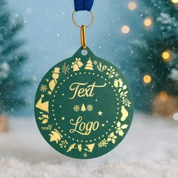 Poháry Bauer Kovová medaile ekoMDMVAM06 | Vánoce