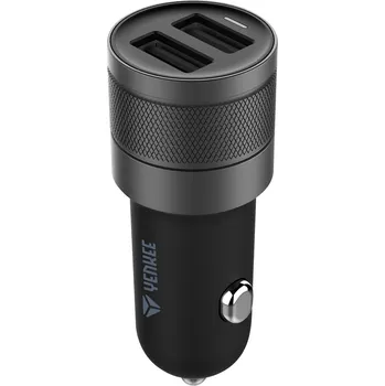 YAC 2048BK USB Autonabíječka 4.8A YENKE (YAC 2048BK USB Autonabíječka 4.8A )