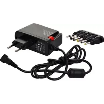 Solight univerzální síťový adaptér 600mA, stabilizovaný, výměnné konektory (Solight univerzální síťový adaptér 600mA, stabilizovaný)