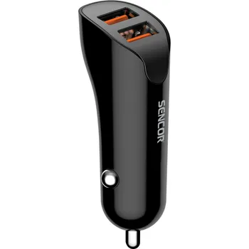 SCH 335 Autonabíječka 2xUSB/2,4A SENCOR (SCH 335 Autonabíječka 2xUSB/2,4A )