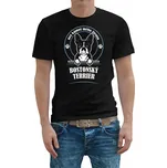 Pánské tričko STRIKER Boston Terrier Barva: černá, Velikost: S