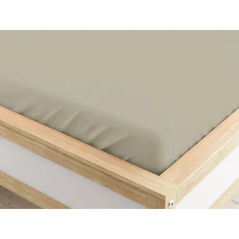 Prostěradlo Napínací prostěradlo z mikrovlákna pískové 90 x 200 cm