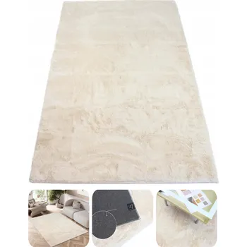 Koberec Koberec elsimone carpet béžový obdélníkový shaggy 160 x 120 cm