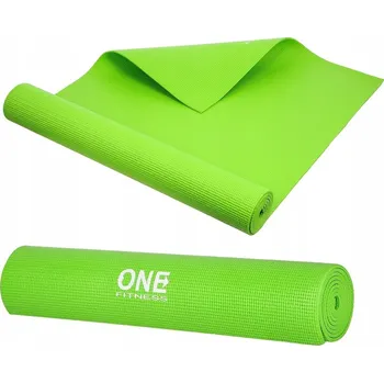 podložka na cvičení Podložka na cvičení One Fitness 173 cm x 61 cm zelená