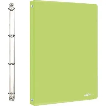 Pořadač ORGANIZAČNÍ Na Dokumenty Kancelářské A4 PP ČTYŘKRUHOVÝ Zelený