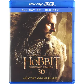 Blu-ray film Hobbit. Pustkowie Smauga Blu-ray 3D disk