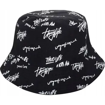 Klobouk Agrafka klobouk bucket vícebarevná univerzální velikost