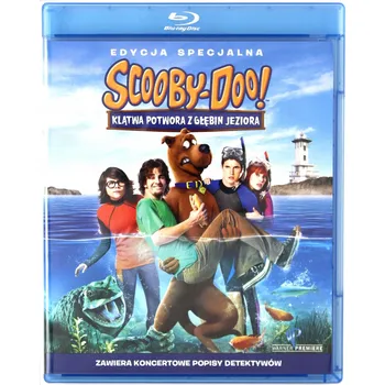 Blu-ray film Scooby-Doo! Klątwa potwora z głębin jeziora Blu-ray disk
