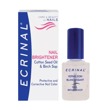 Přípravek na nehty Ošetřující lak na bělení nehtů, Ecrinal - 10 ml