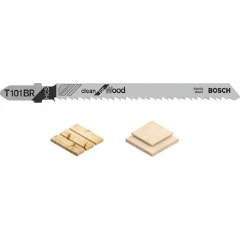Příslušenství k pile Bosch - Pilový plátek do kmitací pily T 101 BR Clean for Wood, 5ks x 10 BAL