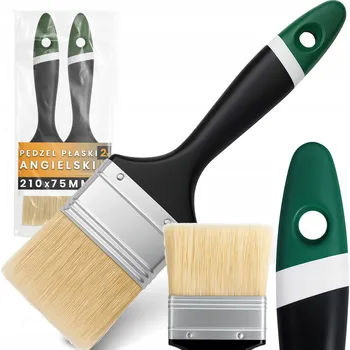 Malířský štětec Plochý štětec rovný TRCR 7,5 cm