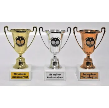 Stolní tenis poháry 374-LAC020 Zde napište text na štítky a součet zadejte do košíku. Více informací viz.POPIS v dolní části.