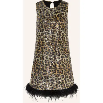 Dámské šaty Ana Alcazar Dámské Koktejlové Šaty Z Síťoviny S Flitry,...