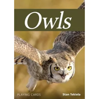 Stan Owls Playing Cards – Stan Tekiela (EN)
