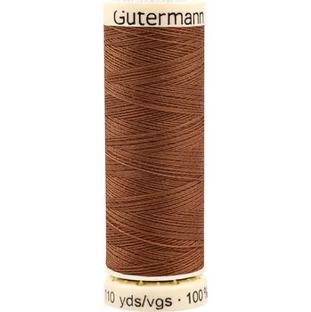 Nit Polyesterové nitě návin 100 m Gütermann univerzální, střední, 124 Carob Brown