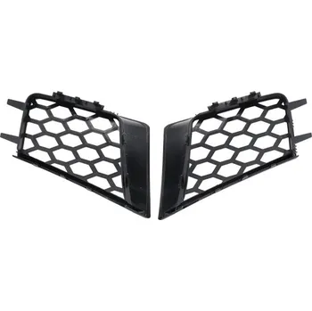 Přední nárazníkové mřížky voštinové levá a pravá pro SEAT Ibiza Cordoba 6L 2002–2009 Matná černá náhrada horní mřížky předního nárazníku