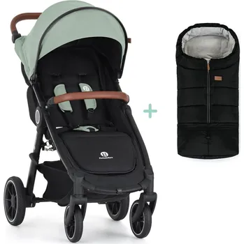 Kočárek PETITEMARS PETITE&MARS Kočárek sportovní Street2 RWS Oak Iron Green + PETITE&MARS fusak Jibot