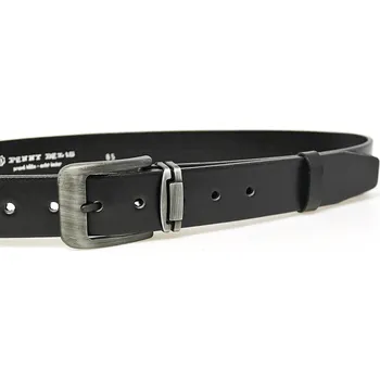 Opasek Belts 507-KOV-HL-60 kožený pásek černý