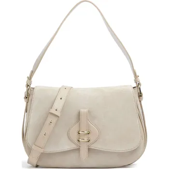 Módní doplněk Coccinelle Mavery Suede - Taška přes rameno v písková, Rauleder, 50553305 | Kabelky pro ženy & muže