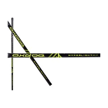 Florbalová hůl Oxdog HYPERLIGHT HES 27 - Shaft Shaft florbalové hole žlutá / černá, Pravá (pravá ruka dole), 101cm (=111cm)