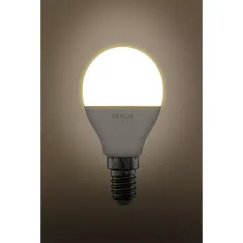 Žárovka RLL 435 G45 E14 miniG 8W WW RETLUX (RLL 435 G45 E14 miniG 8W WW )