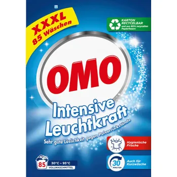 Prací prášek Omo Prací prášek pro intenzivní zářivost 85 dávek 5,1 kg - originál z Německa