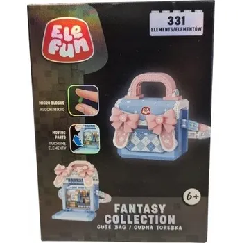 ostatní stavebnice Elefun Fantasy Collection stavebnice Krásná Kabelka z Mikro Kostek 331 Dílů