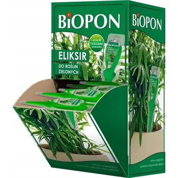 Hnojivo BOPON Hnojivo, výživa, elixír pro zelené rostliny Biopon 40 ml