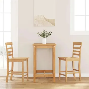 Barová židle VidaXL březová dřevěná Barová Židle 96 cm