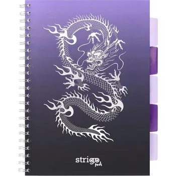 Sešit Sešit A4 s mřížkou Strigo, 100 listů