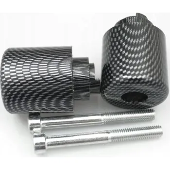 Řídítka KARBONOVÉ KONCOVKY ŘIDÍTEK HONDA CBR RR VFR CB (2094)