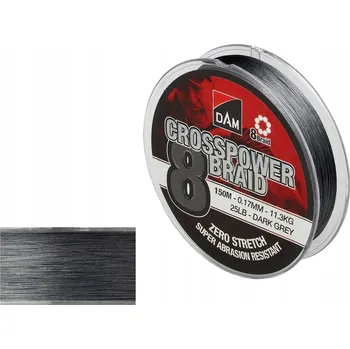Šňůra Dam Crosspower Šňůra 0,1 mm x 150 m