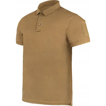 Pánské tričko Polokošile Mil-Tec Tactical Quickdry Coyote L