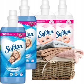 Aviváž Softlan 3D Ultra Koncentrát tekutá aviváž 4x45 dávek